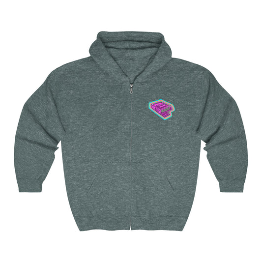Scam Likely Unisex Zip Up Hooded Sweatshirt